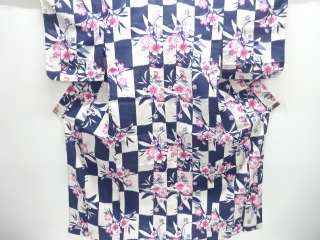 JAPANESE KIMONO / YUKATA / COTTON / NADESHIKO
